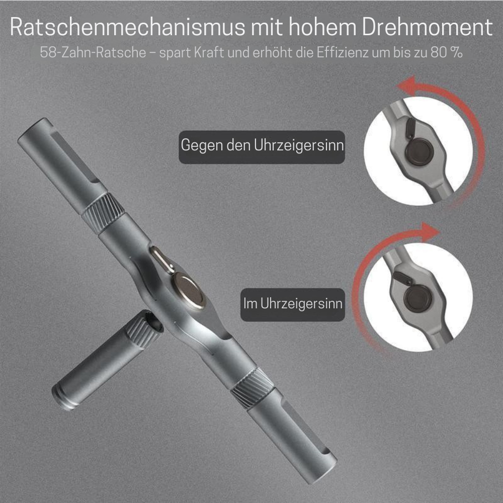 Pro 24-in-1 Ratschen-Schraubendreher Set