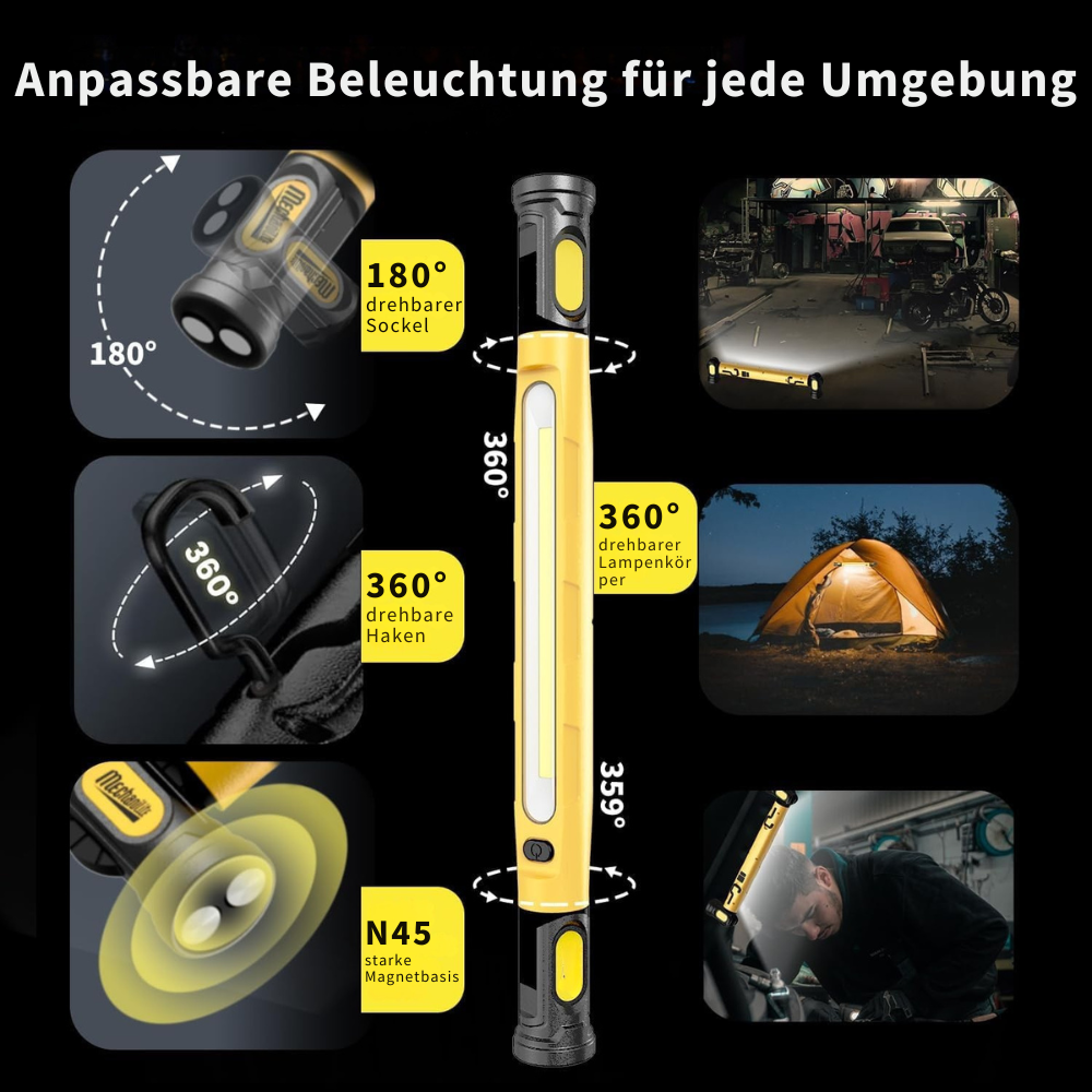Pro LED Magnetische Arbeitsleuchte