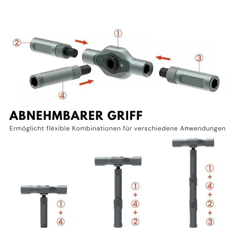 Pro 24-in-1 Ratschen-Schraubendreher Set