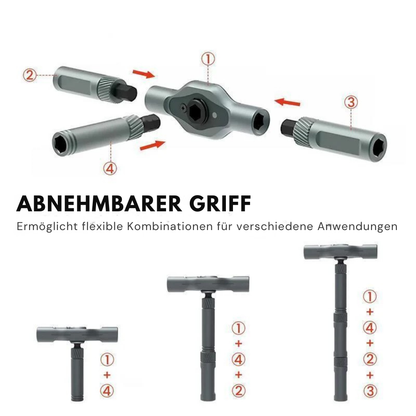 Pro 24-in-1 Ratschen-Schraubendreher Set
