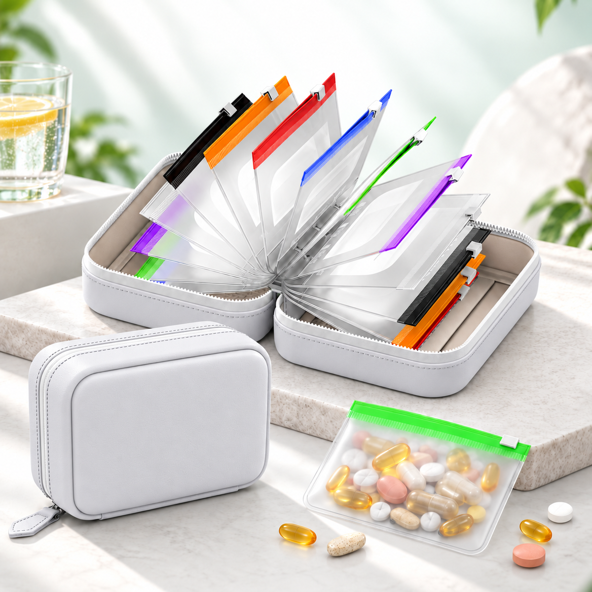 Pillfolio – Kompakte Tablettenbox