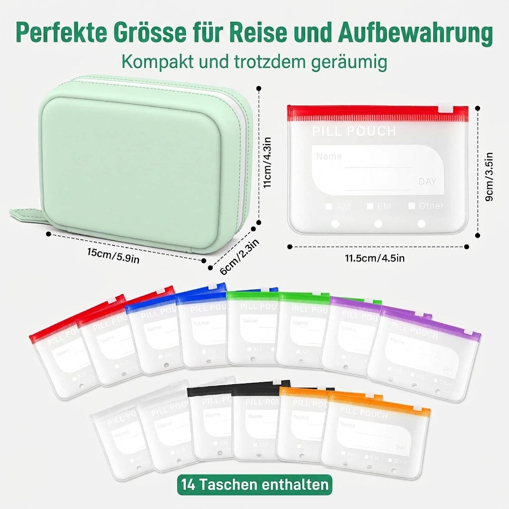 Pillfolio – Kompakte Tablettenbox
