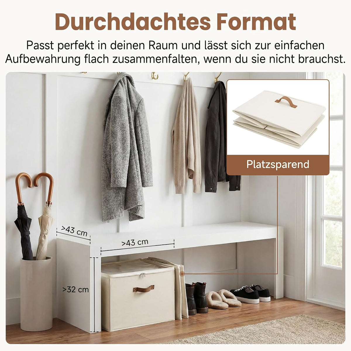 Stapelo – Verstellbare Aufbewahrungsbox für Schuhe & Kleidung