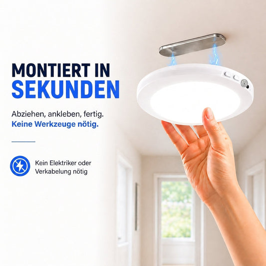 Lumora – Magnetische Kabellose Deckenleuchte